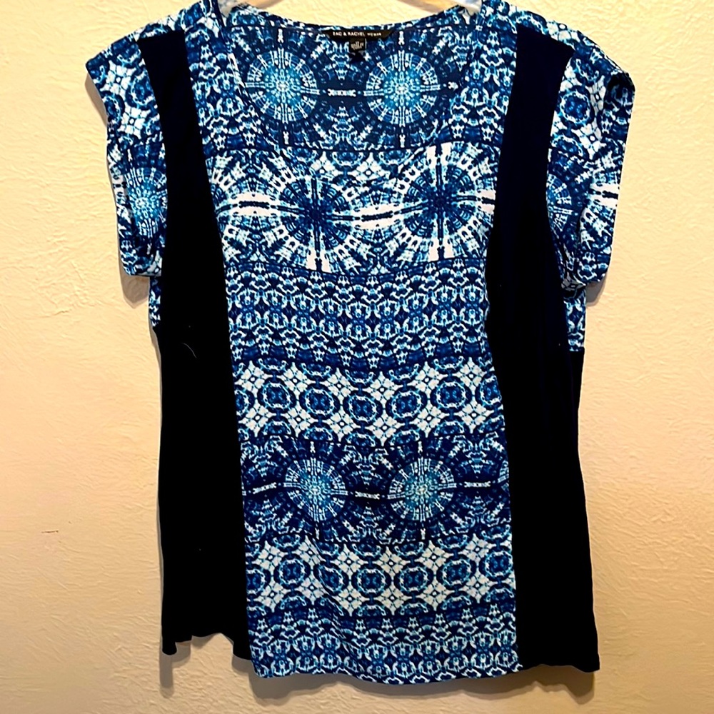 Zac & Rachel Plus Size short sleeve blouse